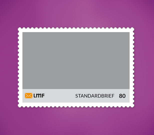 Briefmarke Standardbrief quer-0
